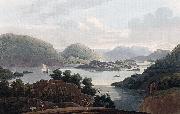 John William Edy View near KragerOe oil painting artist